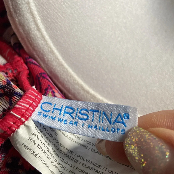 Christina | Strap / Strapless Tankini Top - Picture 4 of 9